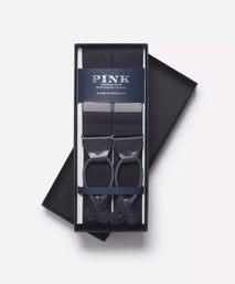Navy Blue Solid Braces