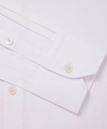 White Tailored Fit Royal Twill Formal Shirt