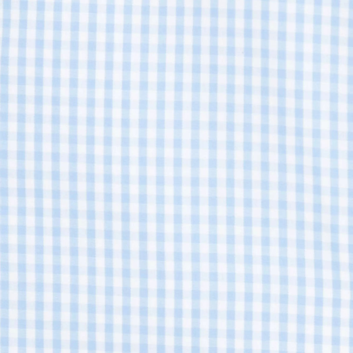 Pale Blue & White Classic Fit Gingham Formal Shirt