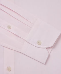 Pale Pink Slim Fit Dry 'Pop' Solid Formal Shirt